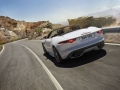 Jaguar F-Type R AWD convertible in Glacier White front view