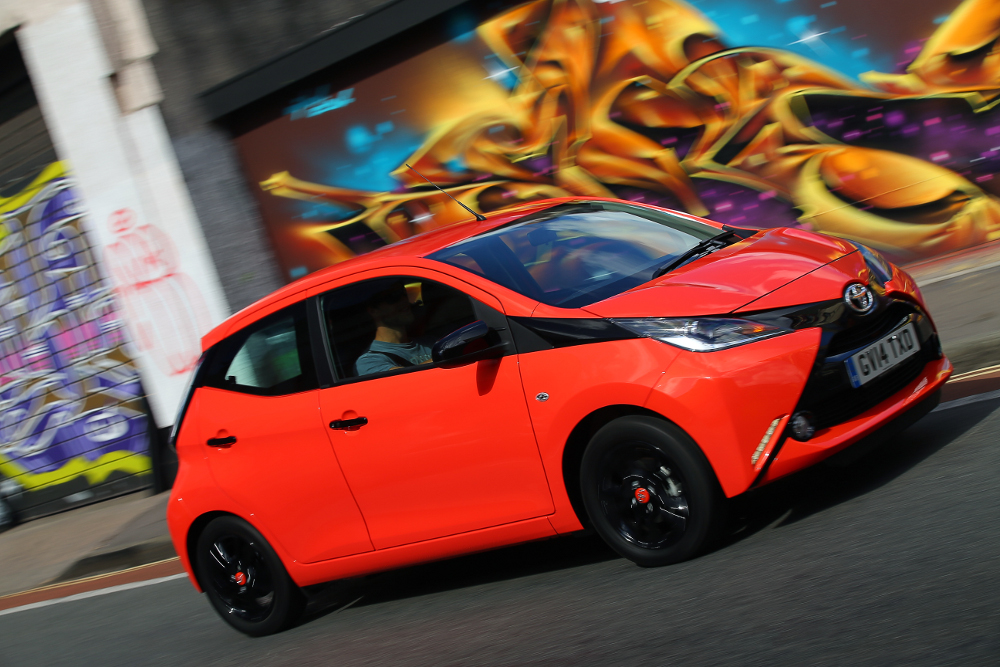 Toyota Aygo Orange Twist