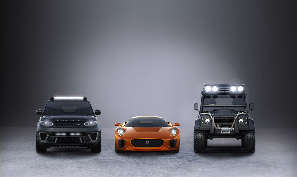 The Jaguar C-X75 by new Jaguar Land Rover Special Operations to feature in SPECTRE